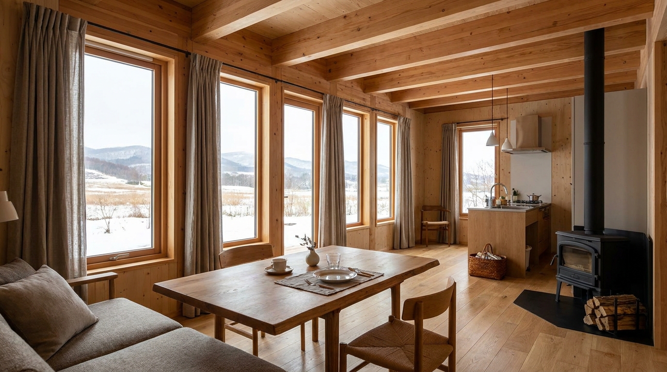 星の小屋 内観