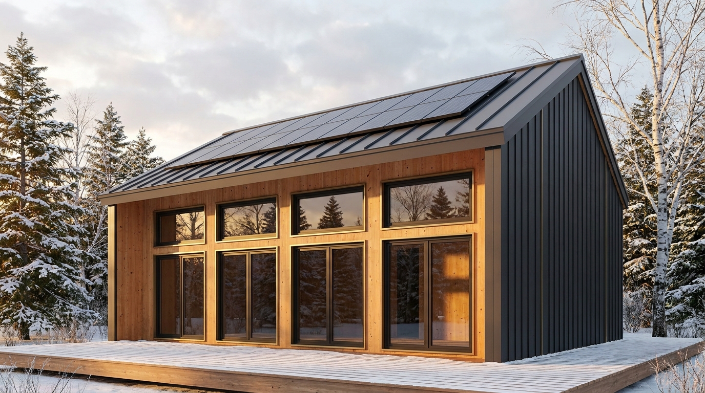 陽の里 外観 — AI render based on BIM specs