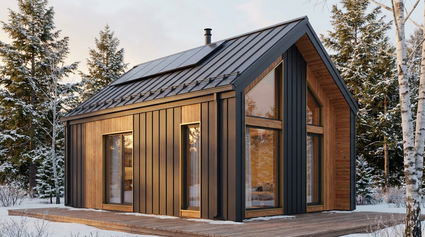 東の杜 外観 — AI render based on BIM specs
