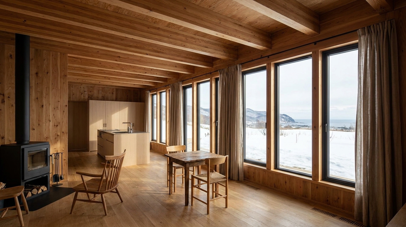 星の小屋 内観