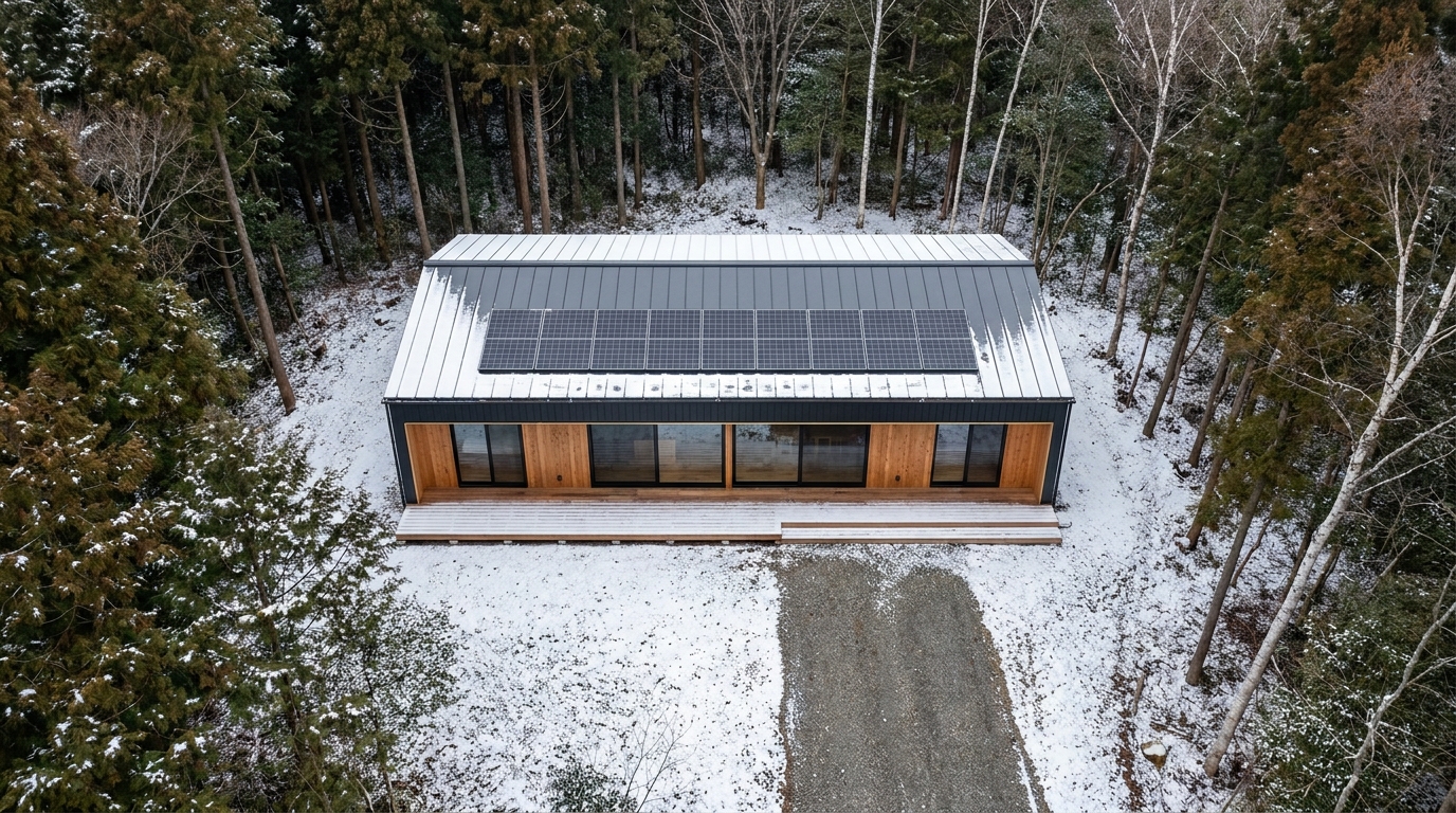 東の小屋 配置