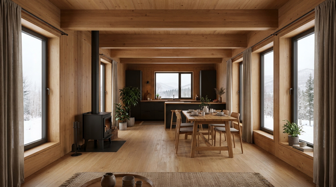西の小屋 内観