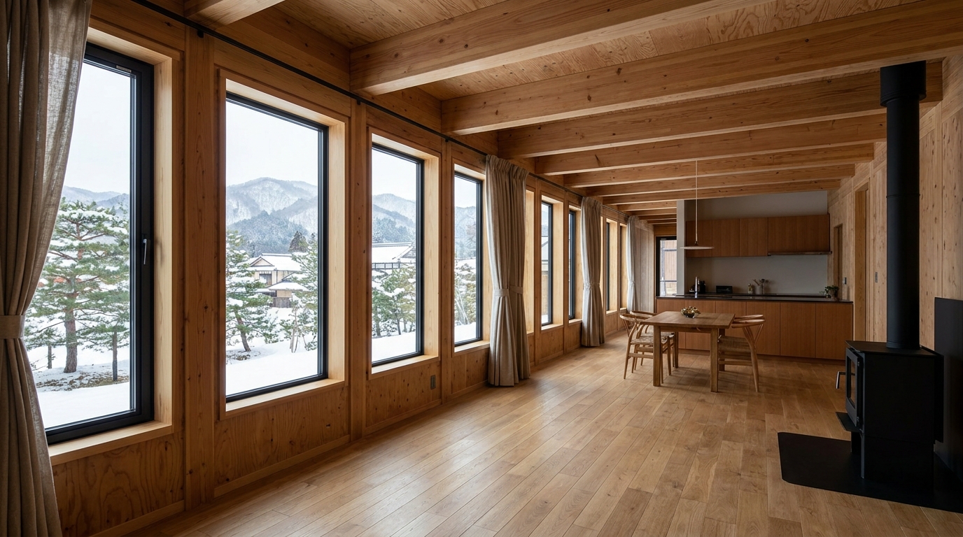 星の小屋 内観