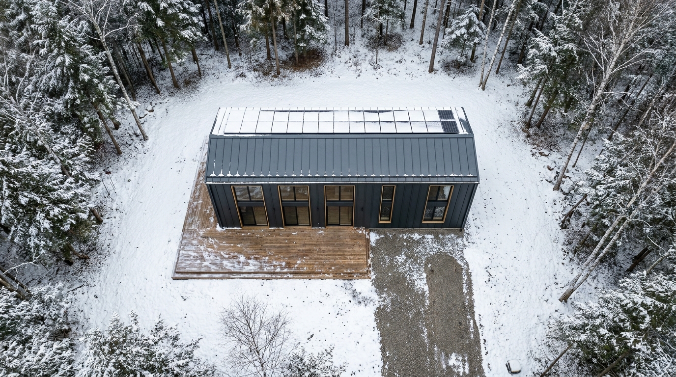月の小屋 配置
