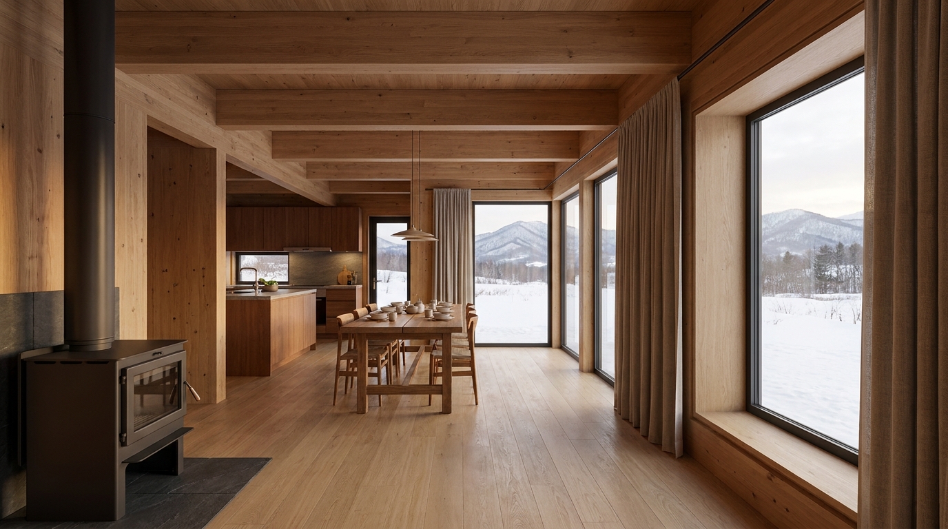 星の小屋 内観