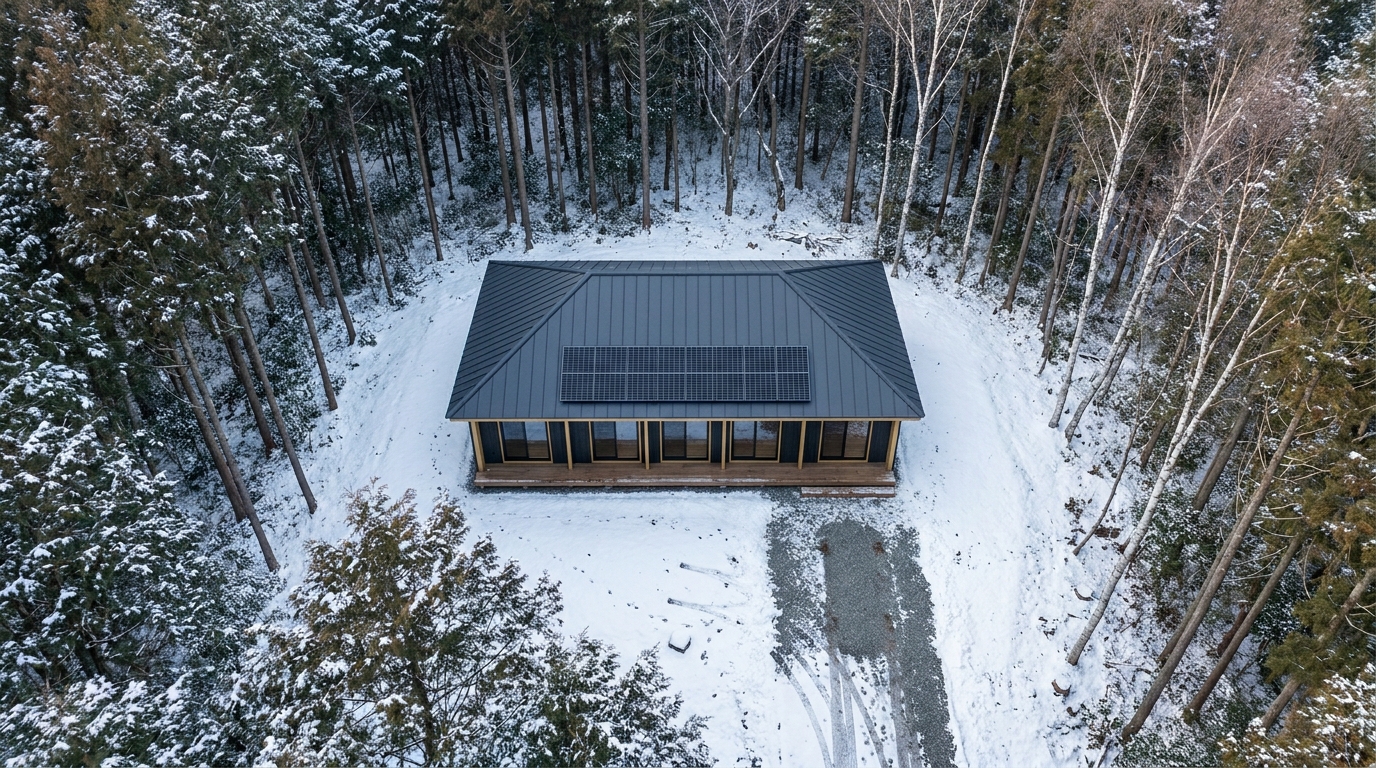 東の小屋 配置