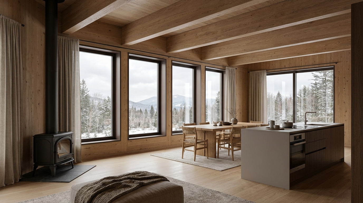 東の小屋 内観