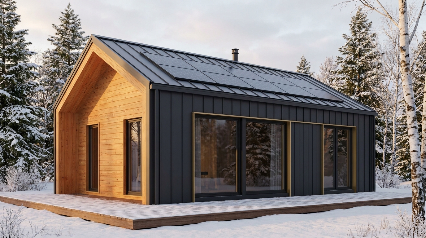 南の杜 外観 — AI render based on BIM specs