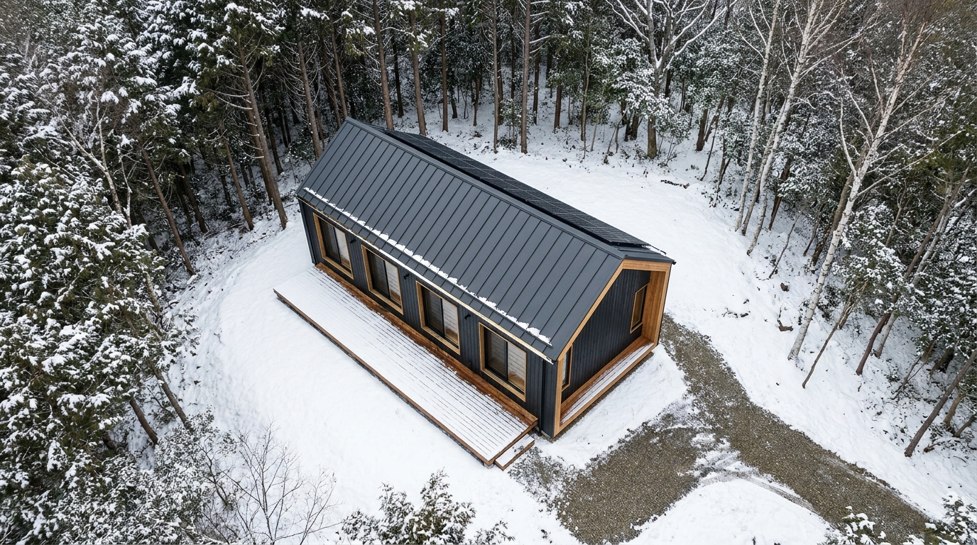 北の小屋 配置