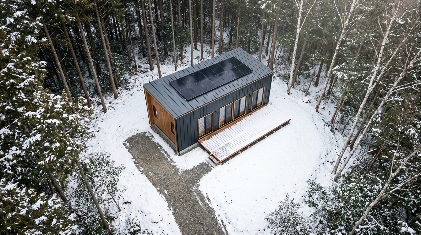 陽の小屋 配置