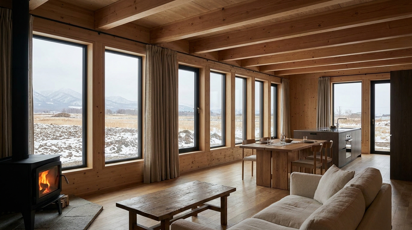 東の小屋 内観