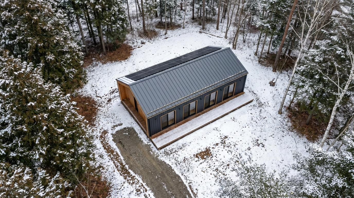 月の小屋 配置