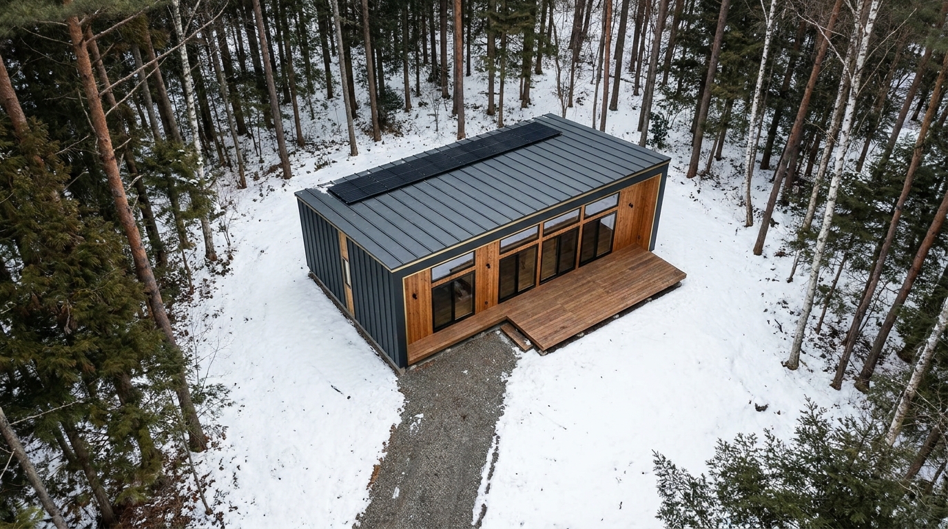 月の小屋 配置