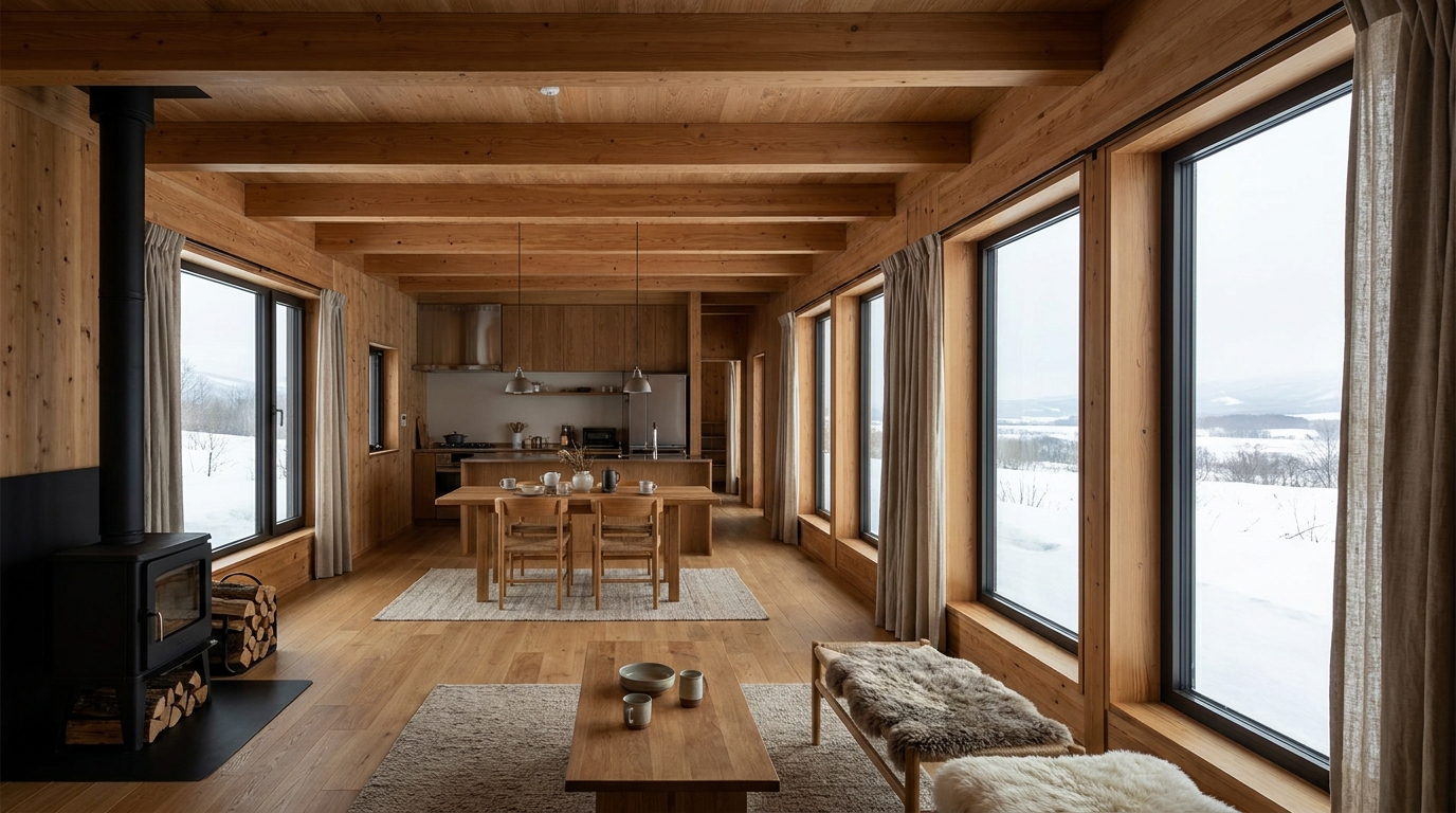 西の小屋 内観