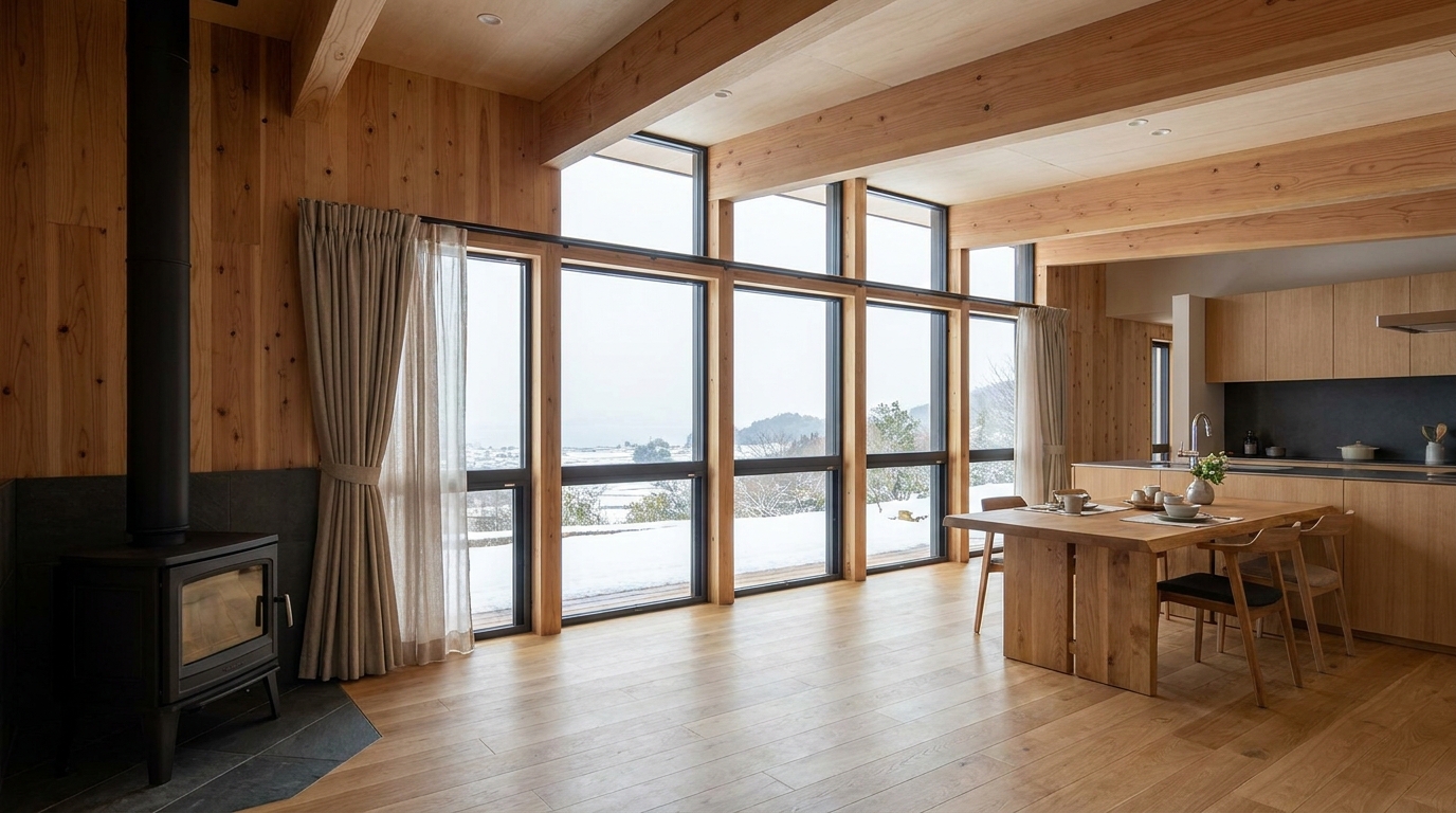 東の小屋 内観