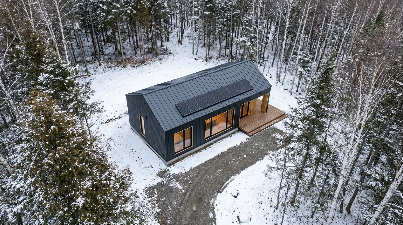 霧の小屋 配置
