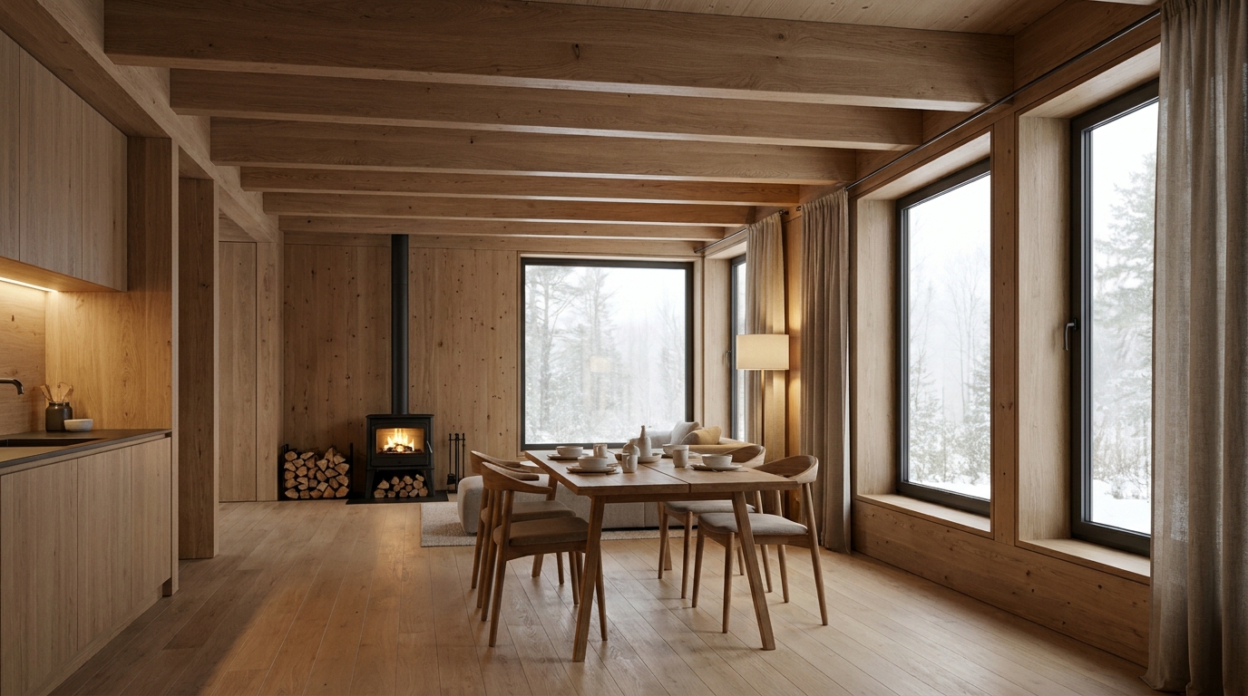 西の小屋 内観