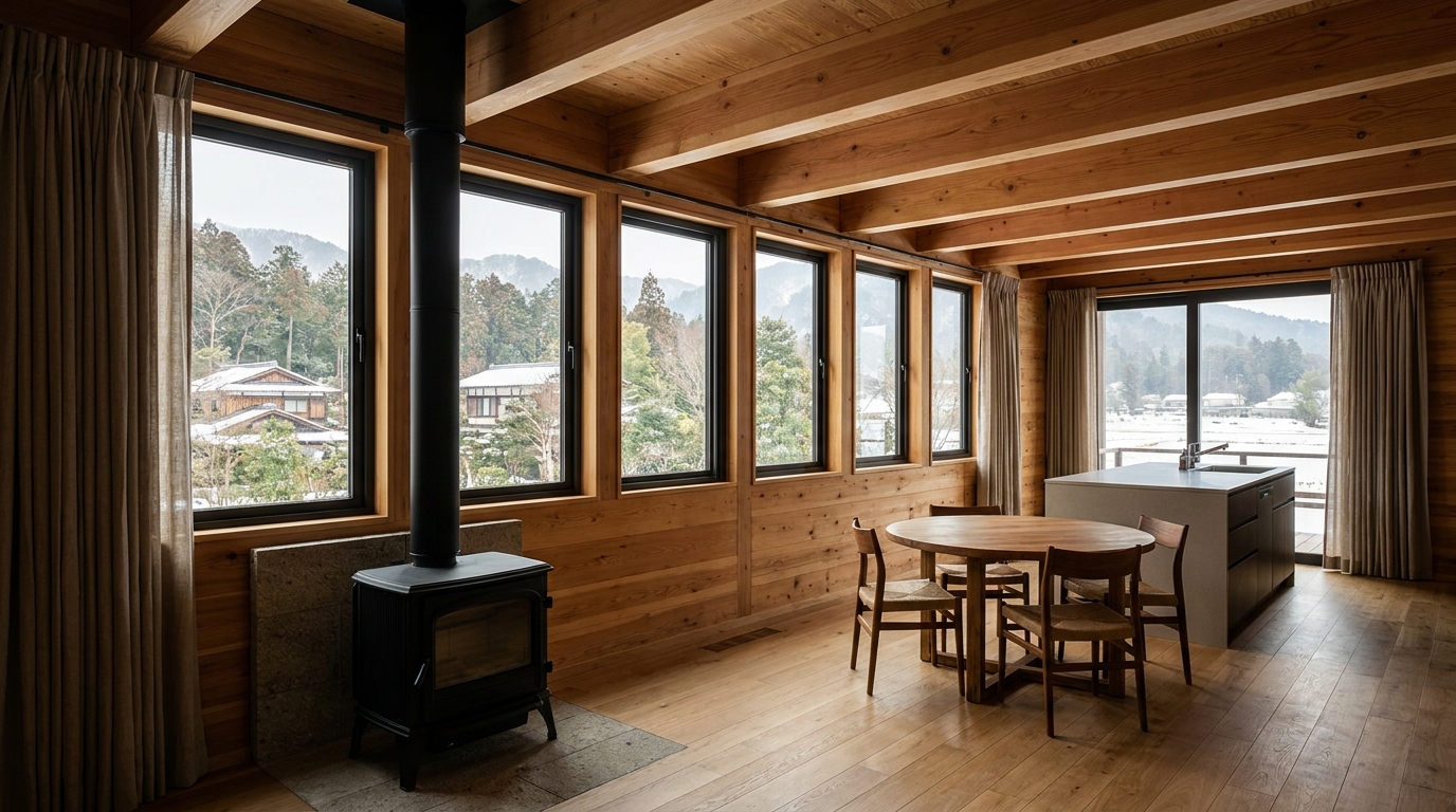 西の小屋 内観