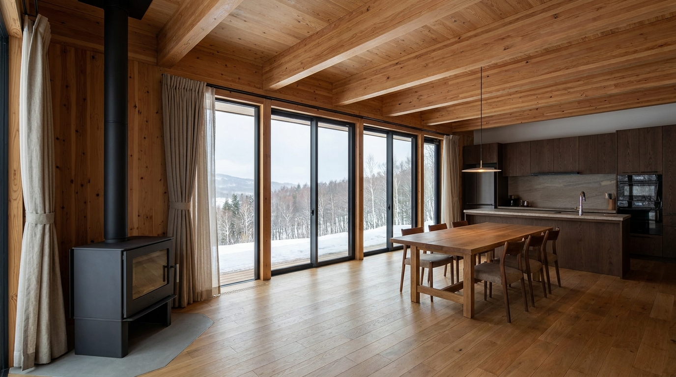 西の小屋 内観
