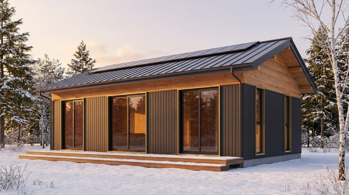 月の杜 外観 — AI render based on BIM specs