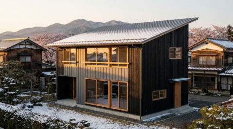 青森・茶室と縁側のある和の住まい