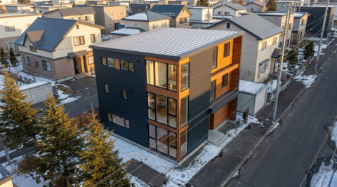 札幌市厚別区 ガレージハウス