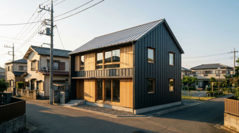 八王子市大横町の家