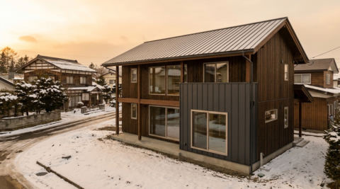 北海道・茶室と縁側のある和の住まい