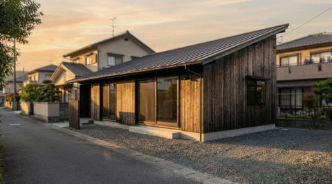 別府扇山の家