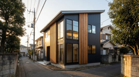 藤沢市 中庭の家