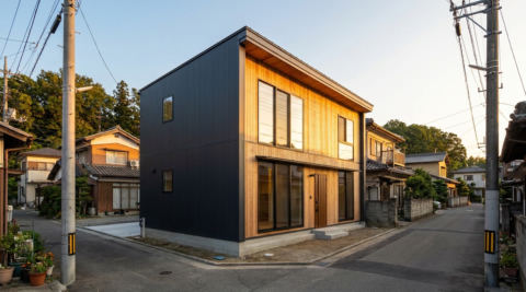 甲府市 中庭の家