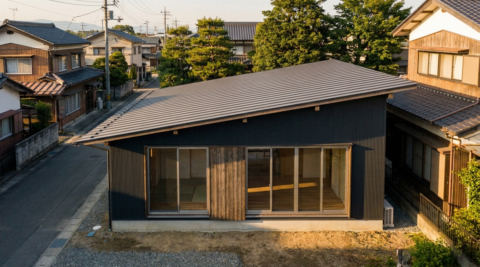長野・雨水利用とPVのオフグリッド志向